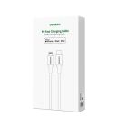Кабель UGREEN US304 USB-C to Lightning M/M Cable Aluminum Shell Braided 1m (Black) (UGR-60759)