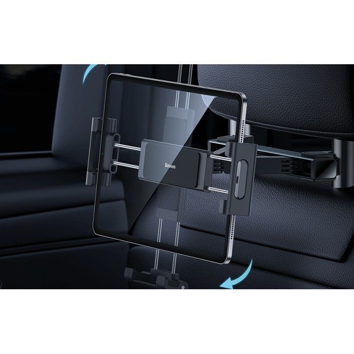 Автотримач для планшета Baseus JoyRide Pro Backseat Car Mount Black