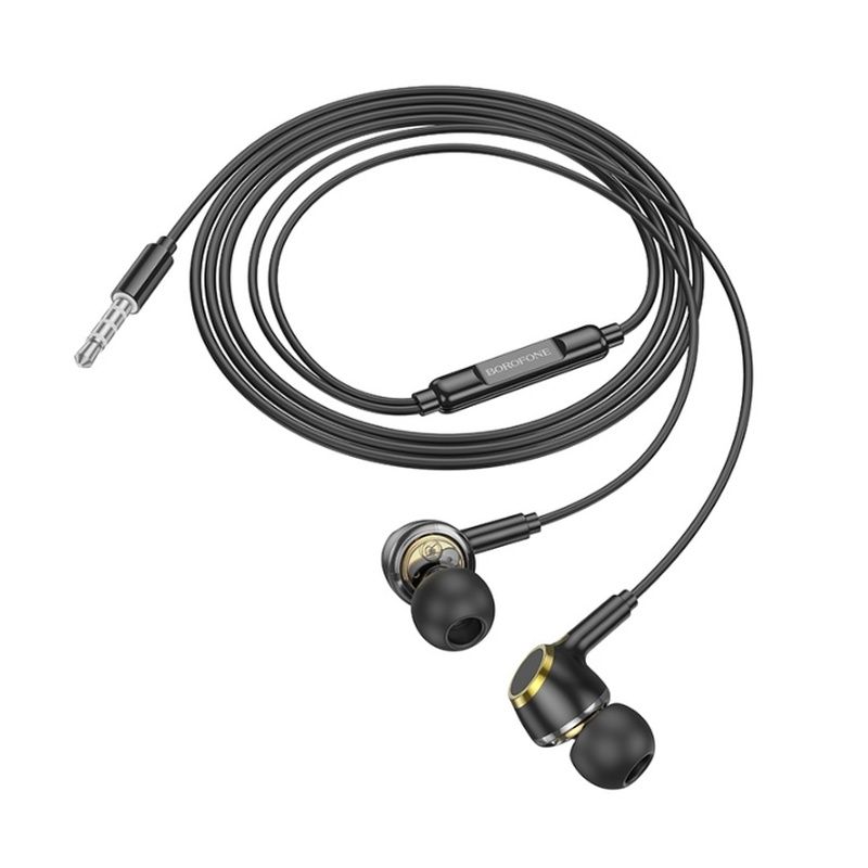 Навушники дротові BOROFONE BM90 (3.5mm) Black
