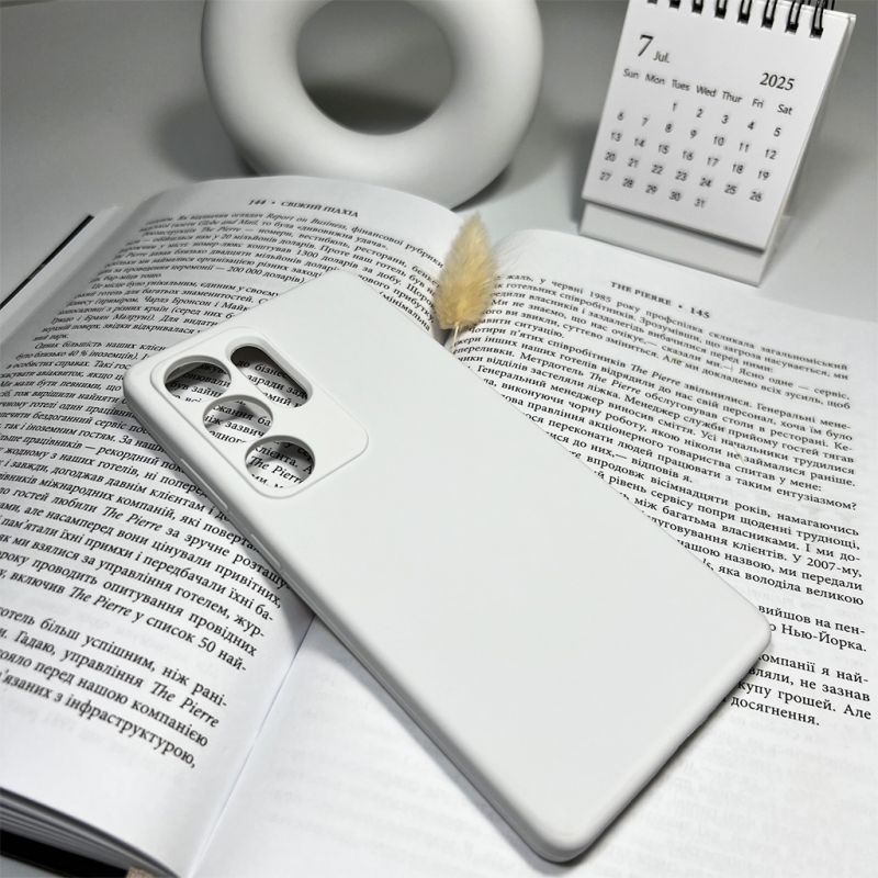 Чохол для смартфона Cosmic Silicone Case AA for Samsung Galaxy S25 Ultra White