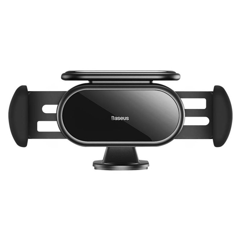 Автотримач для телефона Baseus Steel Cannon pro Solar Electric Car Mount Black