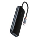 USB-хаб Baseus AcmeJoy 4-Port Type-C HUB Adapter（Type-C to USB3.0*3+Type-C PD&amp;Data *1）Dark Gray