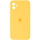 Чохол для смартфона Silicone Full Case AA Camera Protect for Apple iPhone 12 56,Sunny Yellow