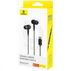 Навушники Baseus Encok CZ18 Wired Earphones Cluster Black