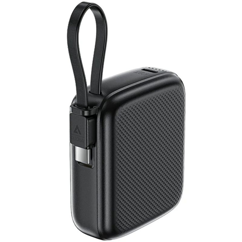 Зовнішній акумулятор ACEFAST M15-10000 PD20W power bank with cable Black
