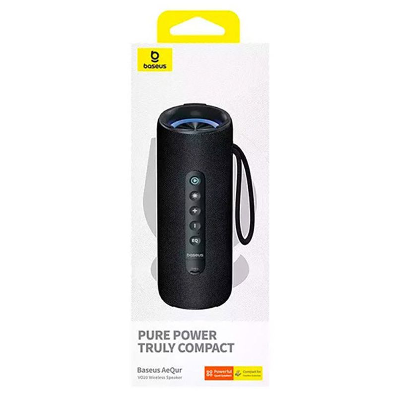 Портативна колонка Baseus AeQur VO20 Portable Wireless Speaker Cluster Black