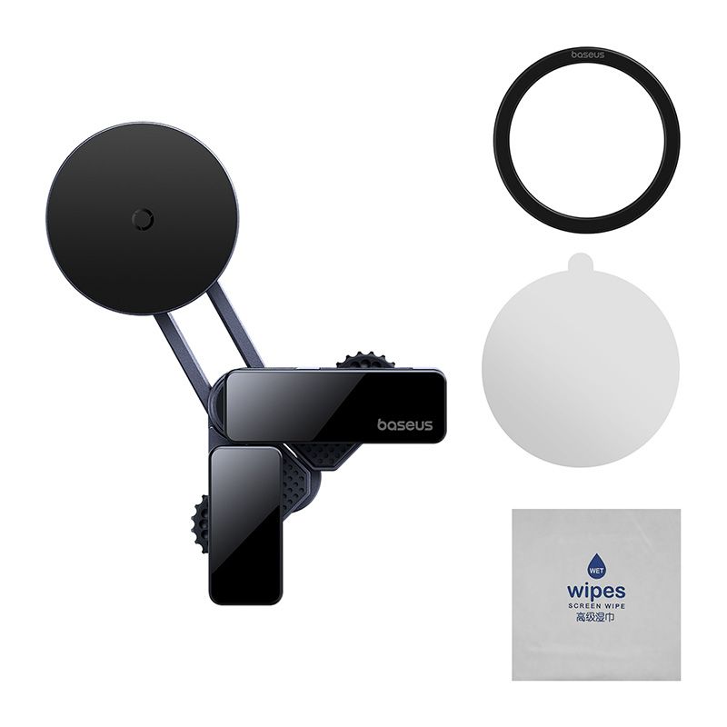 Автотримач для телефона Baseus MaxView Magnetic Car Mount for In-Vehicle Infotainment Screen Space Grey