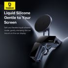 Автотримач для телефона Baseus MaxView Magnetic Car Mount for In-Vehicle Infotainment Screen Space Grey