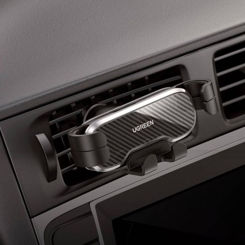 Автотримач для телефона UGREEN LP228 Gravity Drive Air Vent Car Mount Phone Holder Black