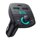 АЗП з FM-модулятором UGREEN CD229 FM&amp;Bluetooth Transmitter&amp;Car Charger + TF  Slot Black