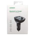 АЗП з FM-модулятором UGREEN CD229 FM&amp;Bluetooth Transmitter&amp;Car Charger + TF  Slot Black