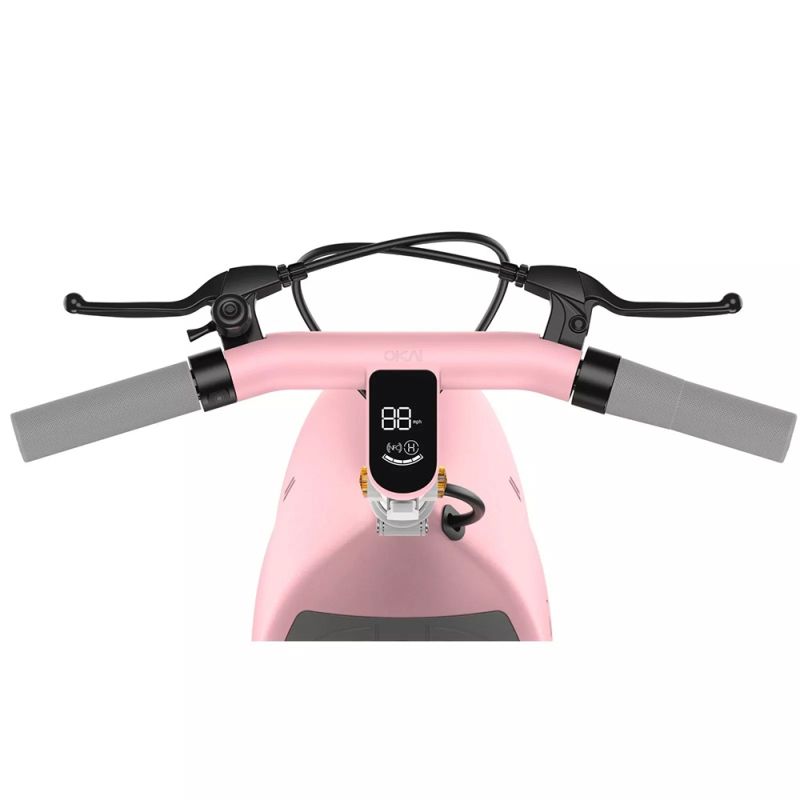 Електросамокат з сидінням OKAI Ceetle PRO EA10C Pink 10', 350(900)W, 25Km/h, 10.4Ah, 55Km, 20%, NFC, App.29kg