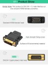 Кабель UGREEN 20124 DVI 24+1 Male to HDMI Female Adapter (Black) (UGR-20124)