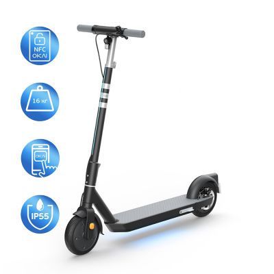 Електросамокат OKAI ES20-NEON Black 9", 300(600)W, 9.8Ah, 40km, 25km\h, 20%, NFC, App, 16kg