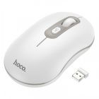 Маніпулятор миша HOCO GM21 Platinum 2.4G business wireless mouse White Gray