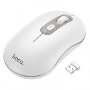 Маніпулятор миша HOCO GM21 Platinum 2.4G business wireless mouse White Gray