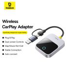Адаптер Baseus SafeJourney Series Wireless CarPlay Adapter Space Grey