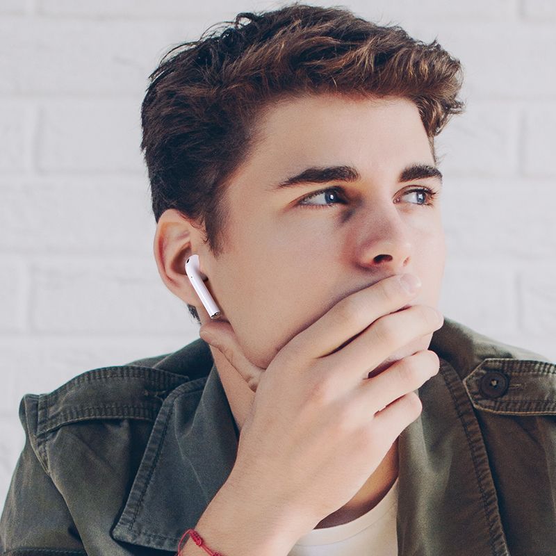 Бездротові навушники BOROFONE BW89 True wireless stereo headset White