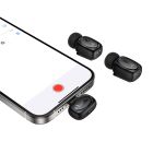 Бездротова мікрофонна система HOCO L19 Graceful wireless microphone(iP/Type-C) Black