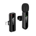 Бездротова мікрофонна система HOCO L20 Fair wireless microphone iP Black
