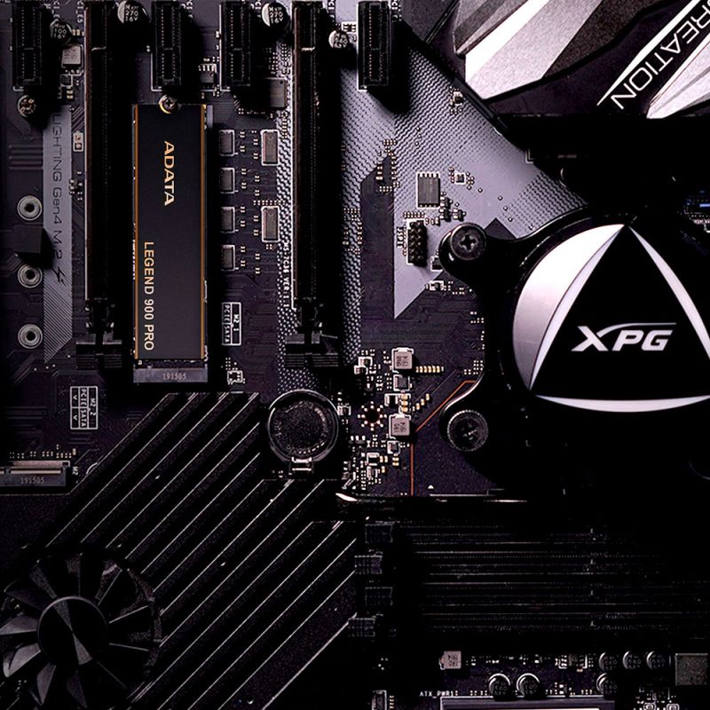 Накопичувач SSD M.2 ADATA LEGEND 900 PRO 1TB 2280 PCIe Gen 4x4 3D NAND Read/Write: 7400/6000 MB/sec