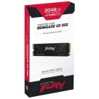 Накопичувач SSD M.2 Kingston FURY Renegade G5 2TB 2280 NVMe PCIe Gen 5.0 x4 3D TLC