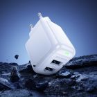 Мережевий зарядний пристрій BOROFONE BAS41A Potential dual-port charger White