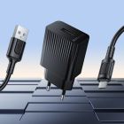 Мережевий зарядний пристрій з кабелем BOROFONE BAS71A Source single-port charger set(Micro) Black
