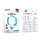Мережевий зарядний пристрій з кабелем BOROFONE BAS71A Source single-port charger set(Micro) White