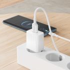 Мережевий зарядний пристрій з кабелем BOROFONE BAS71A Source single-port charger set(Type-C) White