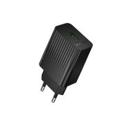 Мережевий зарядний пристрій BOROFONE BAS72A Source single port QC3.0 charger Black