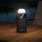 Зовнішній акумулятор BOROFONE BJ65 High 22.5W+PD20W+four-cables power bank(30000mAh) Black
