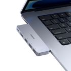USB-хаб Baseus UltraJoy Series 5-Port HUB Space Grey (USB-C*2 to USB-C 40Gbps*1+HDMI 4K@30Hz*1+USB3.0*3）