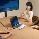 USB-хаб Baseus UltraJoy Series 5-Port HUB Space Grey (USB-C*2 to USB-C 40Gbps*1+HDMI 4K@30Hz*1+USB3.0*3）