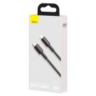 Кабель Baseus High Density Braided Fast Charging Data Cable Type-C to iP PD 20W 1m Black