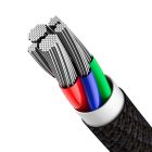 Кабель Baseus High Density Braided Fast Charging Data Cable Type-C to iP PD 20W 1m Black