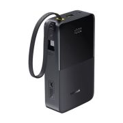 Зовнішній акумулятор Baseus EnerFill FC51 Bipow2 Pro Digital Display Power Bank with Built-in Cable 20000mAh 22.5W Cosmic Black
