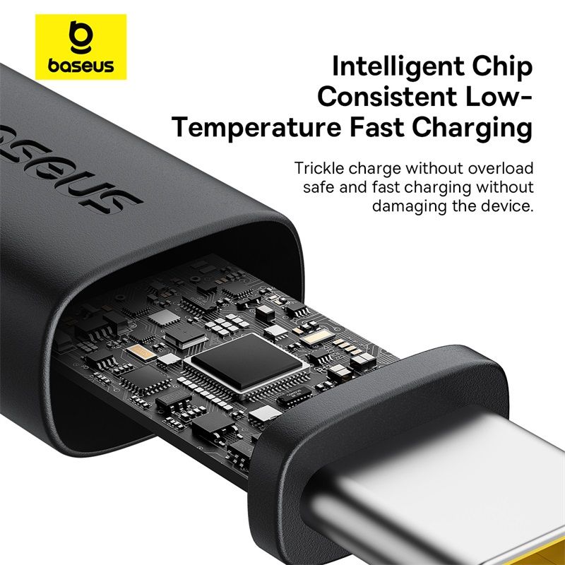 Кабель Baseus Dura Series Fast Charging Cable USB to Type-C 60W 1m Gold+Black