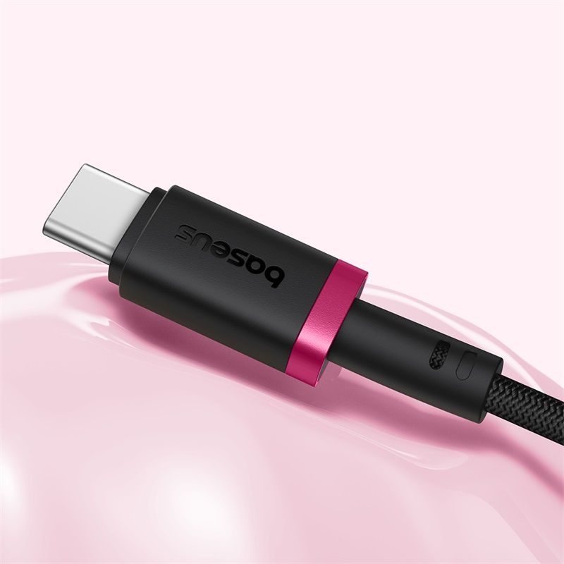 Кабель Baseus Dura Series Fast Charging Cable USB to Type-C 60W 1m Red+Black