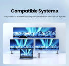 USB-хаб Ugreen USB-C Multifunctional Docking Station(13-in-1)