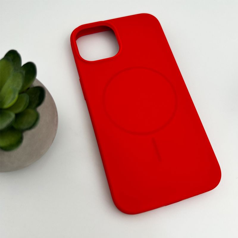 Чохол для смартфона Cosmic Silicone Case Magnetic for Apple iPhone 13 14,Red