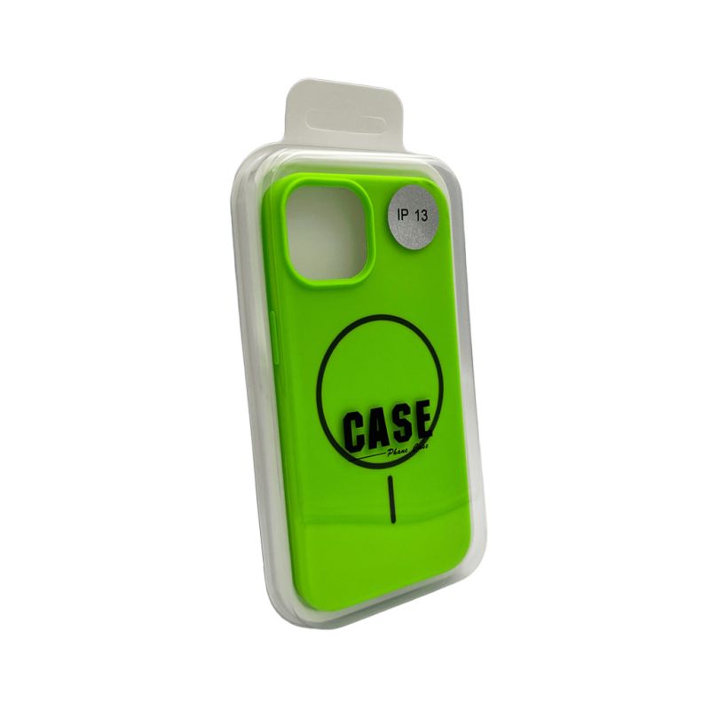 Чохол для смартфона Cosmic Silicone Case Magnetic for Apple iPhone 13 53,Shiny Green