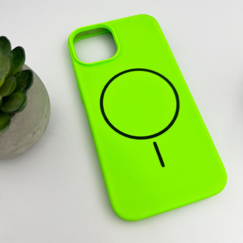 Чохол для смартфона Cosmic Silicone Case Magnetic for Apple iPhone 13 53,Shiny Green