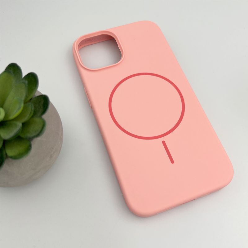 Чохол для смартфона Cosmic Silicone Case Magnetic for Apple iPhone 14 12,Pink
