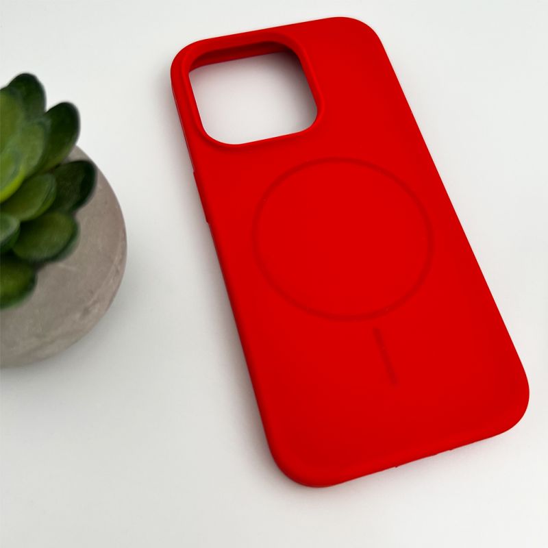 Чохол для смартфона Cosmic Silicone Case Magnetic for Apple iPhone 14 Pro 14,Red