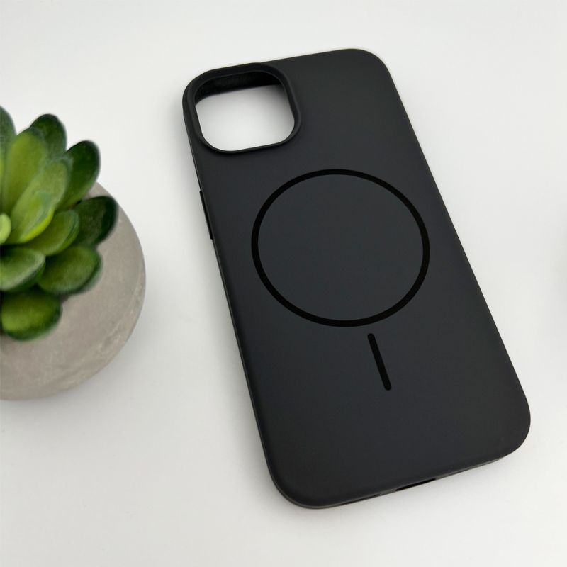 Чохол для смартфона Cosmic Silicone Case Magnetic for Apple iPhone 15 15,Dark Grey
