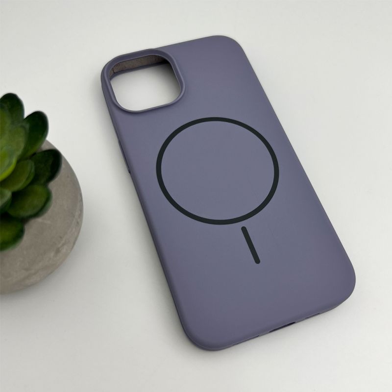 Чохол для смартфона Cosmic Silicone Case Magnetic for Apple iPhone 15 50,Lavender Grey