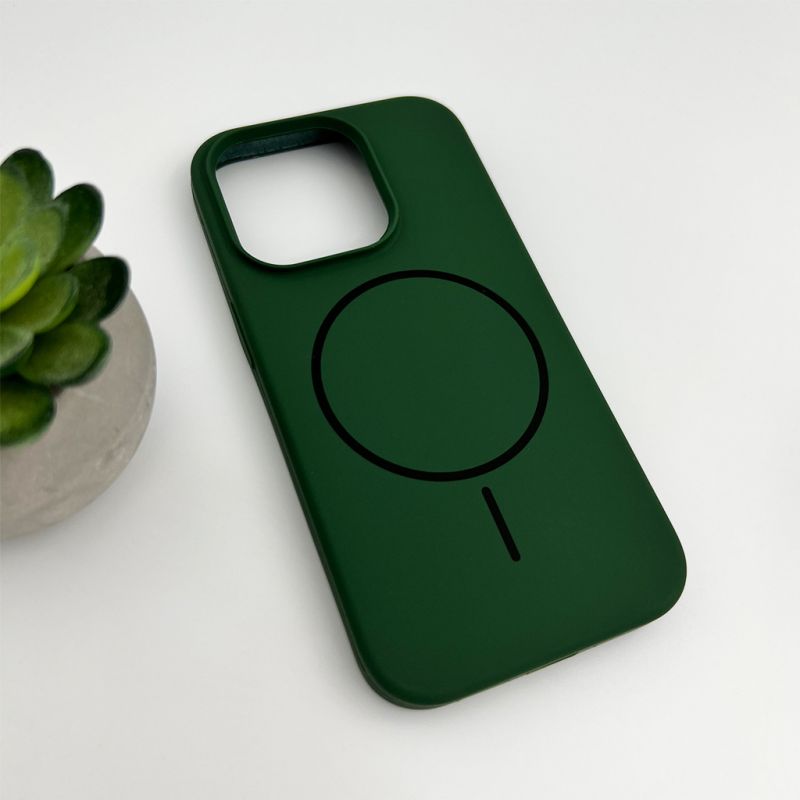 Чохол для смартфона Cosmic Silicone Case Magnetic for Apple iPhone 15 Pro 54,Atrovirens