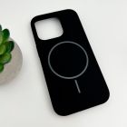 Чохол для смартфона Cosmic Silicone Case Magnetic for Apple iPhone 15 Pro Max 18,Black