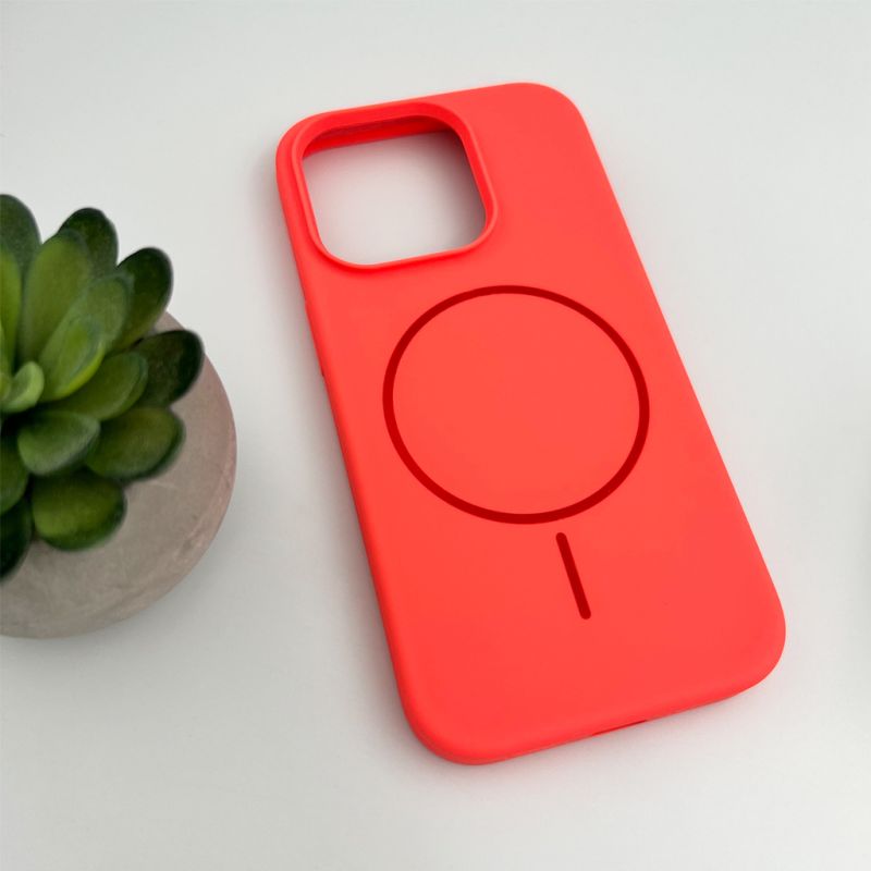 Чохол для смартфона Cosmic Silicone Case Magnetic for Apple iPhone 15 Pro Max 29,Peach